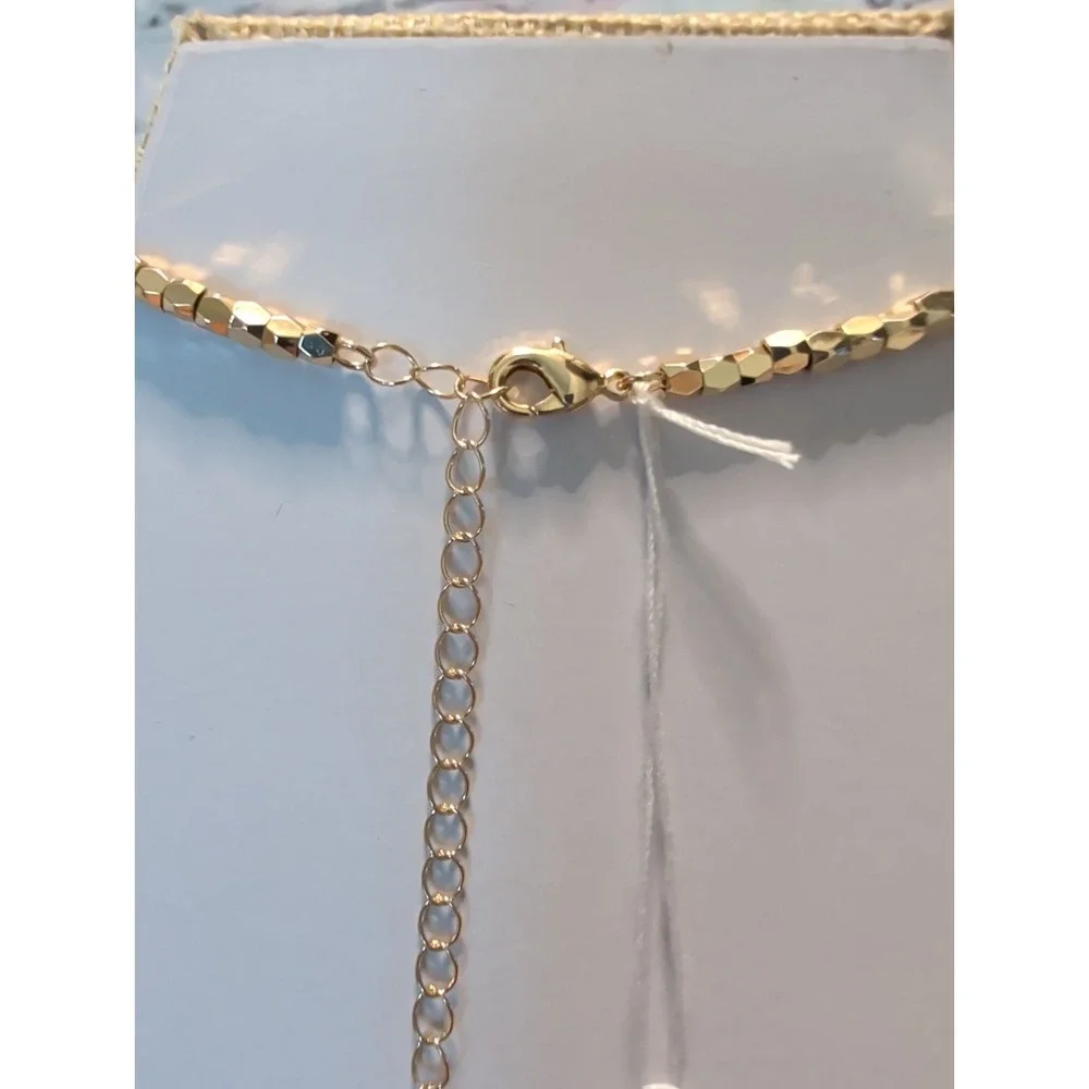 Park Lane Gold Tone Hazy Necklace 16 In with 3 In Extender NWT